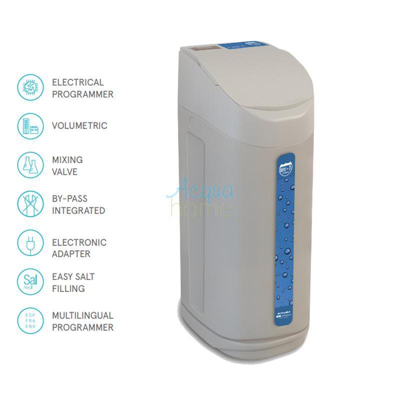 ADDOLCITORE CABINATO DENVER PLUS 25L TEMPO/VOLUME PER 4-5 PERSONE - IN/OUT 1"