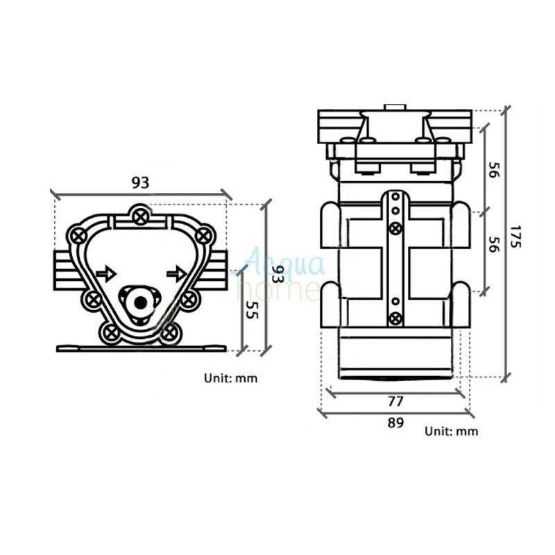 COMPLETE 220V HIGH FLOW BOOSTER PUMP
