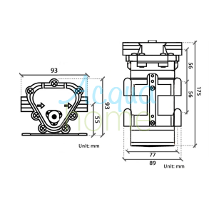 COMPLETE 220V HIGH FLOW BOOSTER PUMP