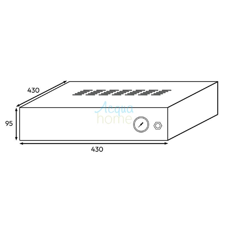 SILVERBOX UP PLUS - OSMOSI INVERSA SOTTOZOCCOLO A PRODUZIONE DIRETTA 100 L/H