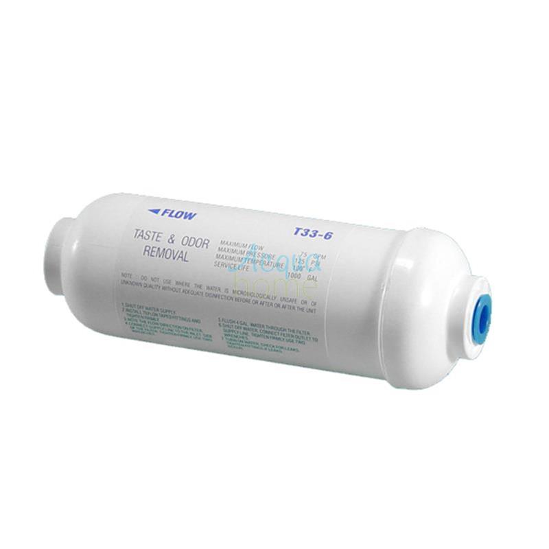 POST FILTER 5” GAC 1/4" F IN LINE 2" X 5" GRANULAR CARBON