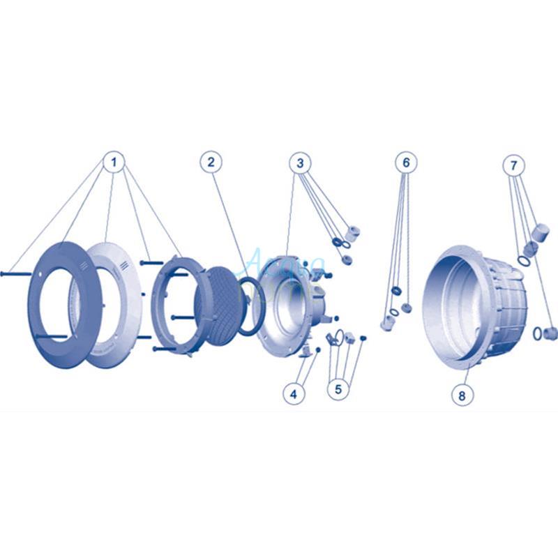 O-RING FARO 300W PISCINA ASTRALPOOL STANDARD 110X11