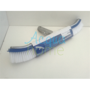 SPAZZOLA LUNGA DA 45CM CON RINFORZO IN ALLUMINIO LUNGO PER PISCINA