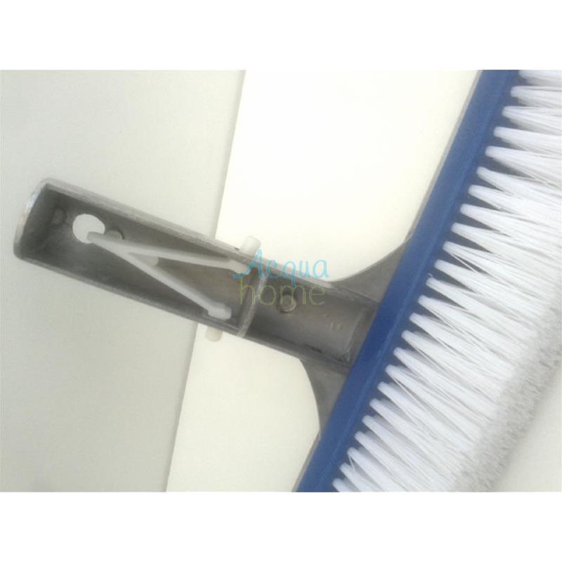 SPAZZOLA LUNGA DA 45CM CON RINFORZO IN ALLUMINIO LUNGO PER PISCINA