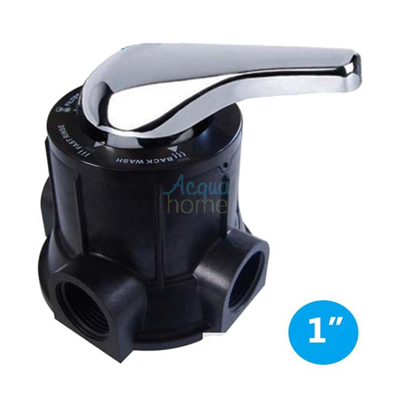 VALVOLA MULTIVIA MANUALE 3VIE F56A, ATTACCO BOMBOLA 2,5" ATTACCHI DA 1" PER TUBO 1,05"