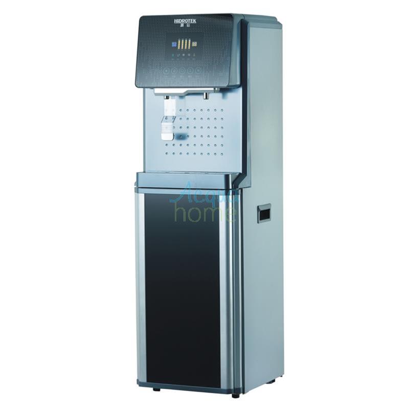 10pu01 01 Dispenser Refrigeratore Erogatore Acqua Da Ufficio Con Pannello Touch E Cabina Frigo Senza Filtrazione Aquatecnica