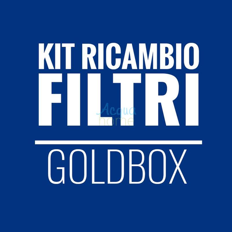 KIT RICAMBIO FILTRI PER OSMOSI GOLDBOX 
