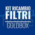 KIT RICAMBIO FILTRI PER OSMOSI GOLDBOX 5