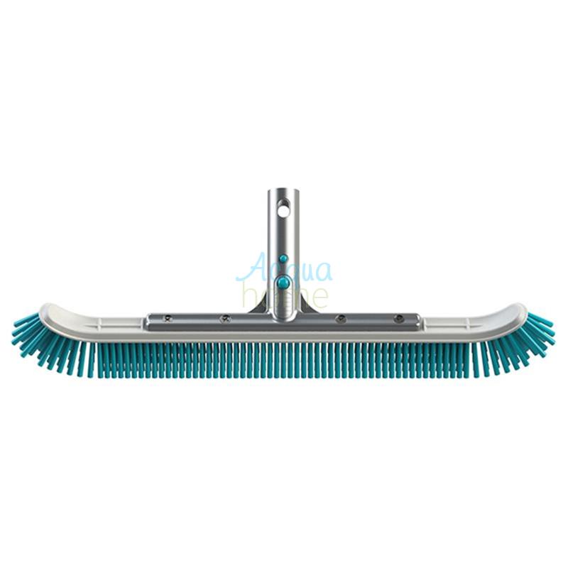 SPAZZOLA LUNGA DA 46CM CON RINFORZO IN ALLUMINIO PER PISCINA 