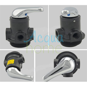 VALVOLA MULTIVIA MANUALE 3VIE F56A, ATTACCO BOMBOLA 2,5" ATTACCHI DA 1" PER TUBO 1,05"