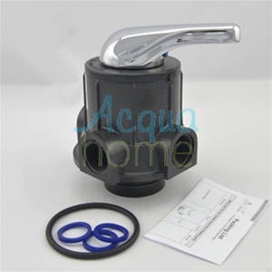 VALVOLA MULTIVIA MANUALE 3VIE F56A, ATTACCO BOMBOLA 2,5" ATTACCHI DA 1" PER TUBO 1,05"