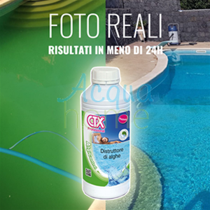 CTX 575 ANTIALGA SUPER CONCENTRATO PER RECUPERO DISTRUTTORE DI ALGHE (ALGICONTROL) LT. 1