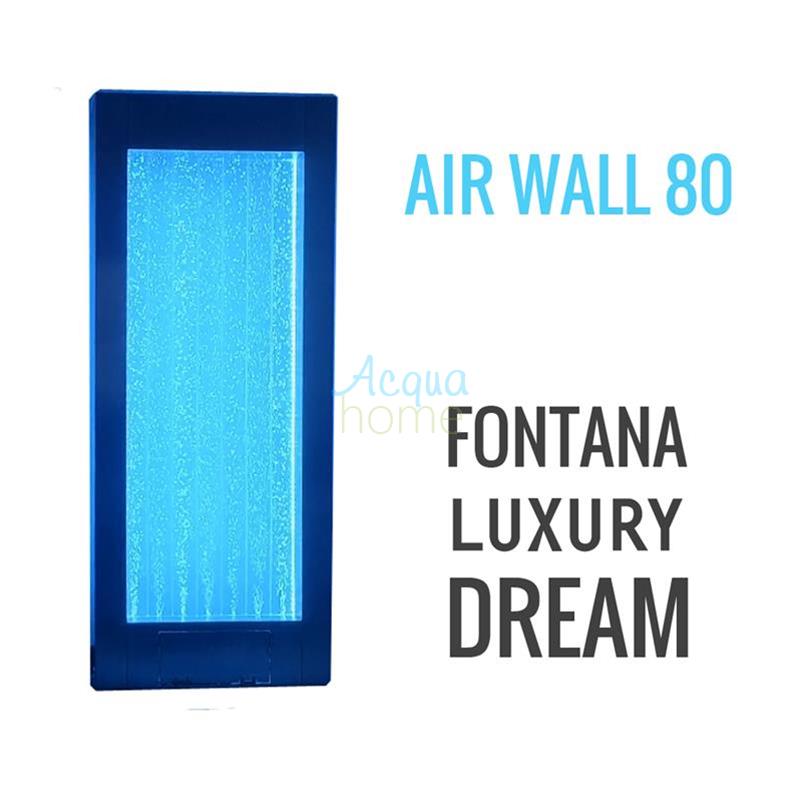 FONTANA AIR WALL 80 - DA INTERNO PARETE CON BOLLE, 185 X 75 CM 
