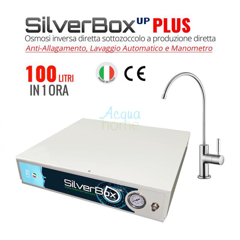 SILVERBOX UP PLUS - OSMOSI INVERSA SOTTOZOCCOLO A PRODUZIONE DIRETTA 100 L/H