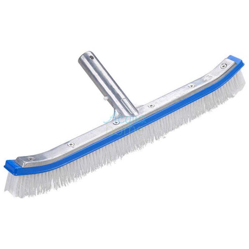 SPAZZOLA LUNGA DA 45CM CON RINFORZO IN ALLUMINIO LUNGO PER PISCINA