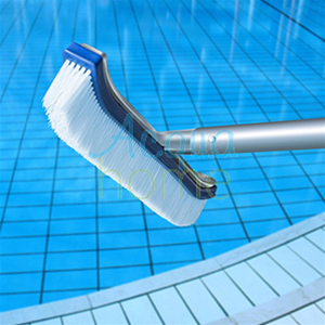 SPAZZOLA LUNGA DA 45CM CON RINFORZO IN ALLUMINIO LUNGO PER PISCINA