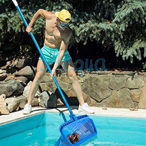 RETINO QUADRATO A SACCO GRANDE PER LA PULIZIA DEL FONDO DELLA PISCINA