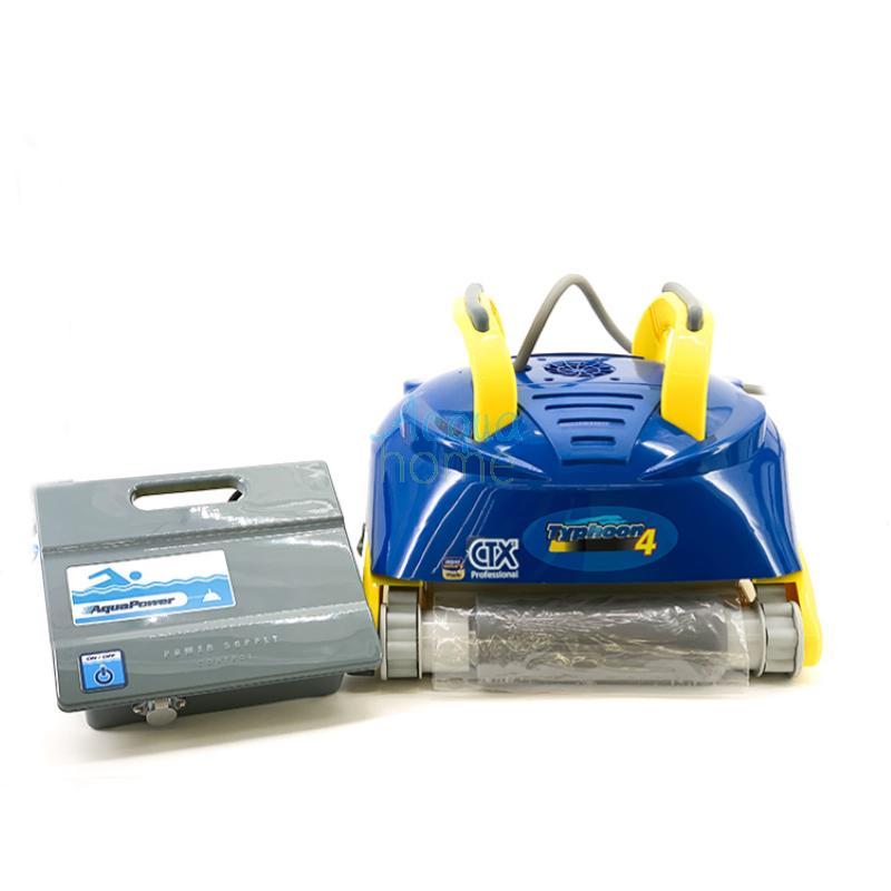 ROBOT PULITORE TYPHOON 4 PER PISCINE FINO A 60 M3 CAVO 14 MT
