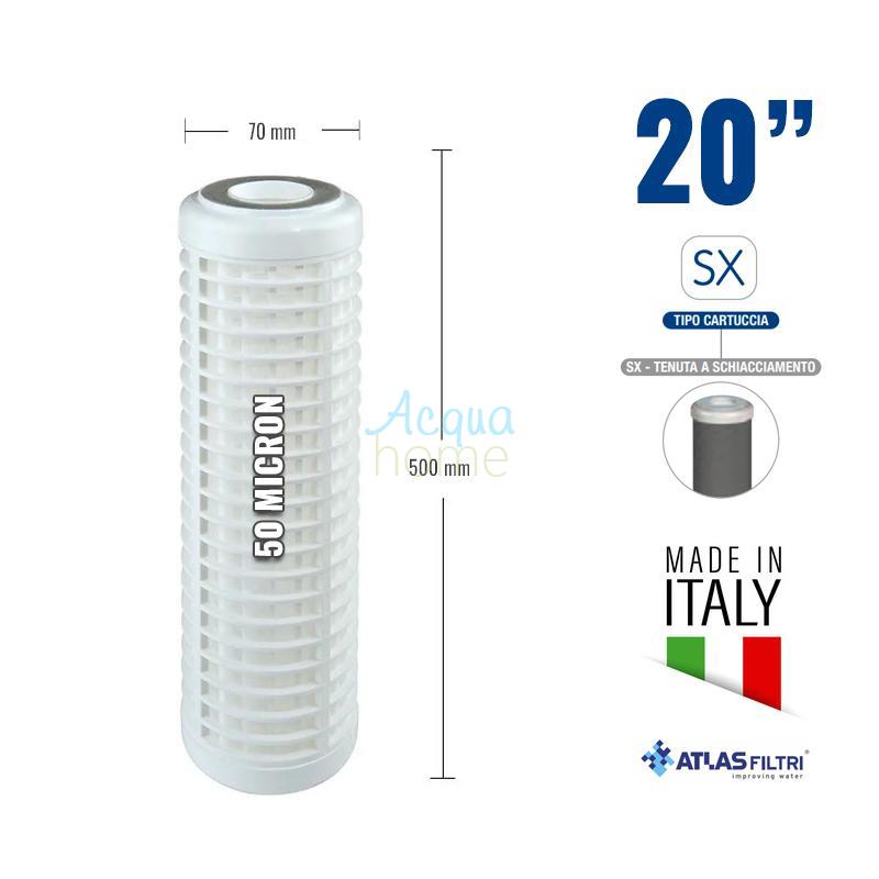 RL 20" SX 50 MCR - WASHABLE NET CARTRIDGE | ATLAS FILTRI