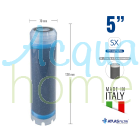 LA 5" SX TS - CONTAINER WITH GRANULAR ACTIVATED CARBON | ATLAS FILTRI