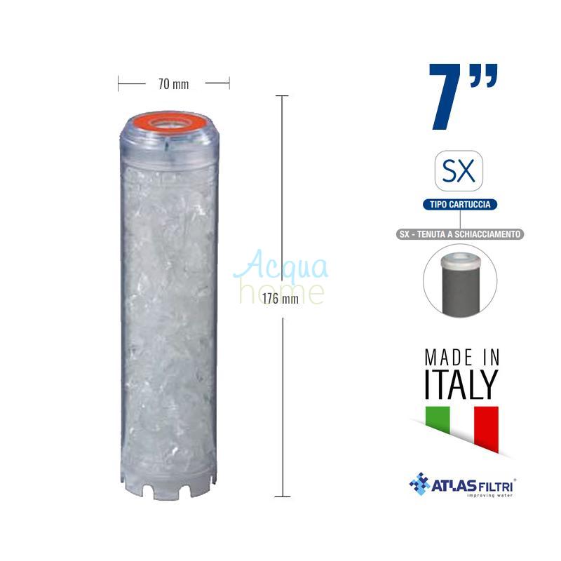 HA 7" SX TS - ANTI-LIMESCALE POLYPHOSPHATE CONTAINER | ATLAS FILTRI