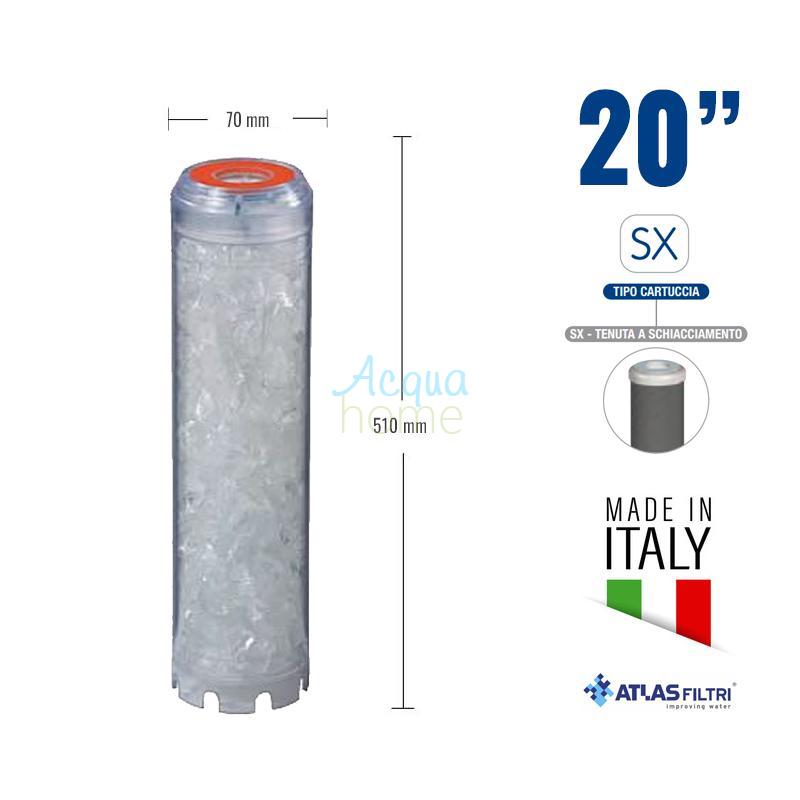 HA 20" SX TS - ANTI-LIMESCALE POLYPHOSPHATE CONTAINER | ATLAS FILTRI