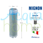 QA MIGNON LM SX TS - DEMINERALIZING MIXED BED RESIN CARTRIDGE | ATLAS FILTRI