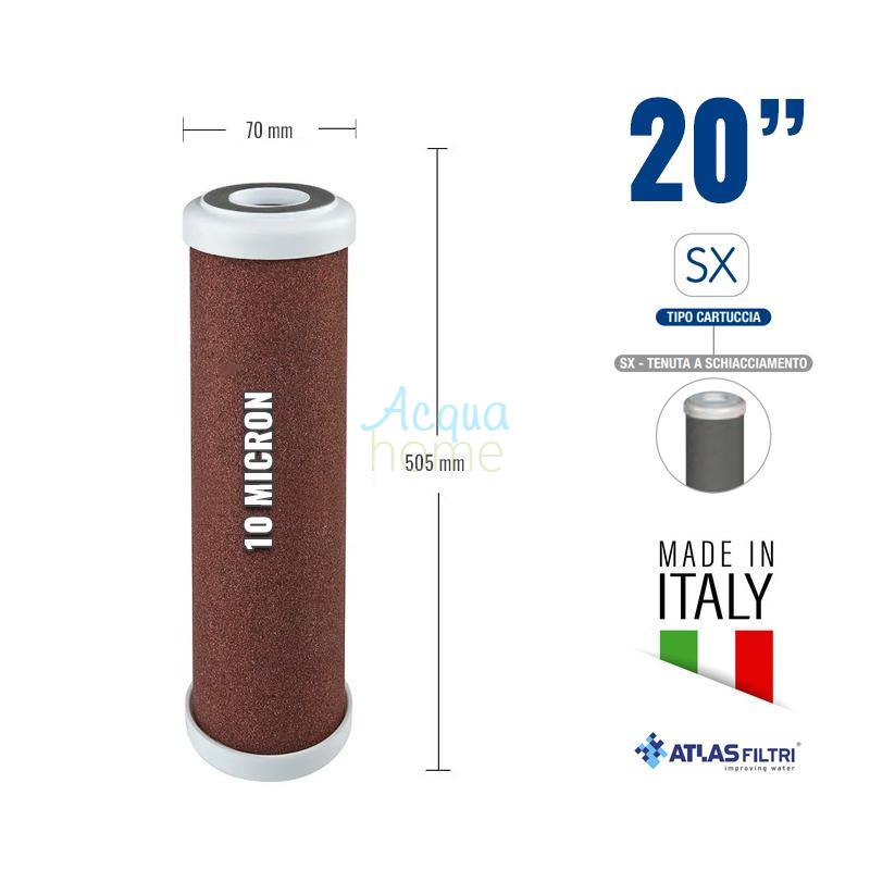 GA 20" SX 10 MCR - QUARTZITE BLOCK CARTRIDGE | ATLAS FILTRI
