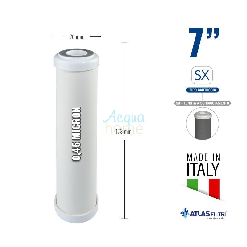 AB 7" SX 0.45 MCR - CERAMIC CARTRIDGE | ATLAS FILTRI