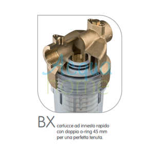 K2 DP BFO BX BRASS HEAD - 1" CONNECTOR REPLACEMENT | ATLAS FILTRI