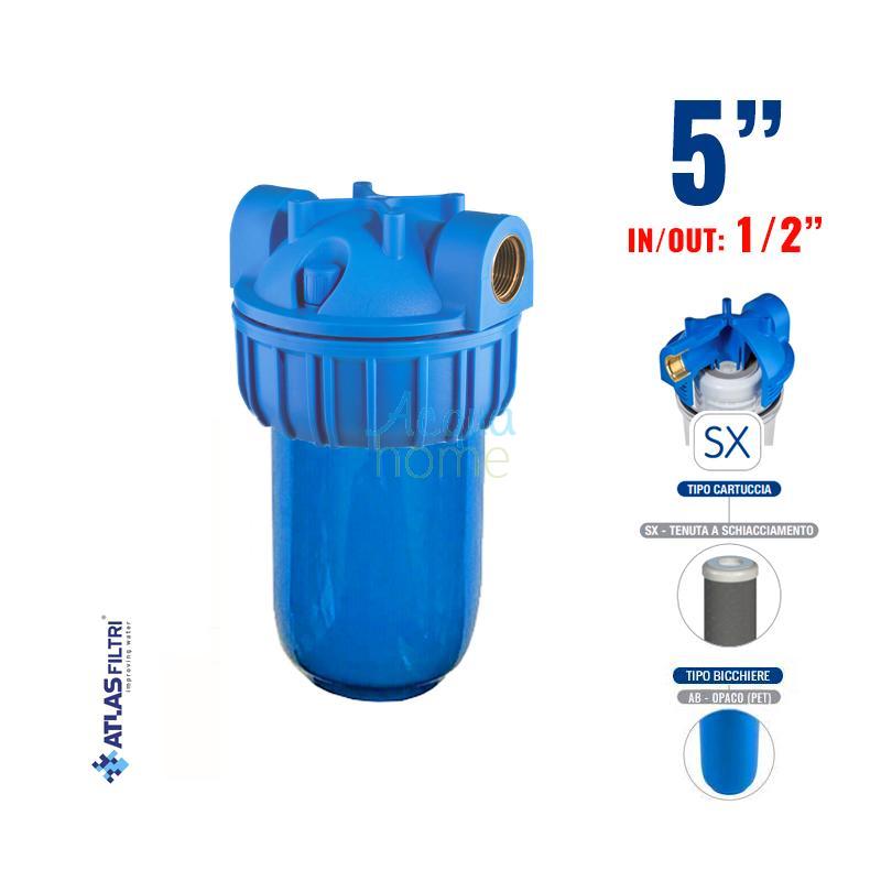 MEDIUM PLUS 3P MFO SX AB - 5" MATT CONTAINER FILTER WITH 1/2" CONNECTOR | ATLAS FILTRI