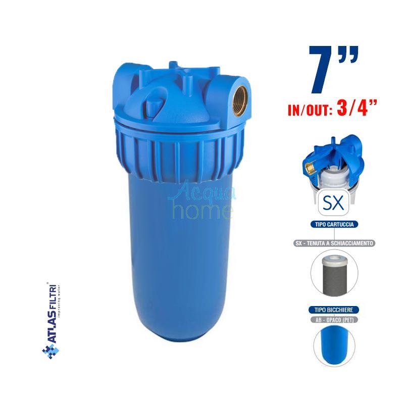 JUNIOR PLUS 3P AFO SX AB - 7" MATT CONTAINER FILTER ATT. 3/4" | ATLAS FILTERS