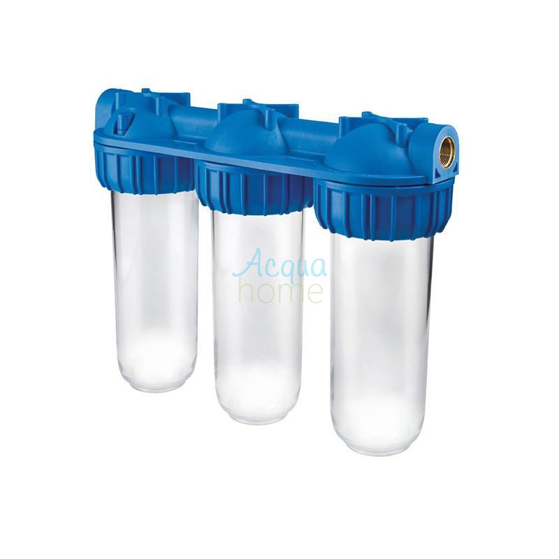 SENIOR TRIPLEX PLUS 3P BFO BX TS - 10" TRANSPARENT CONTAINER FILTER ATT. 1" | ATLAS FILTERS