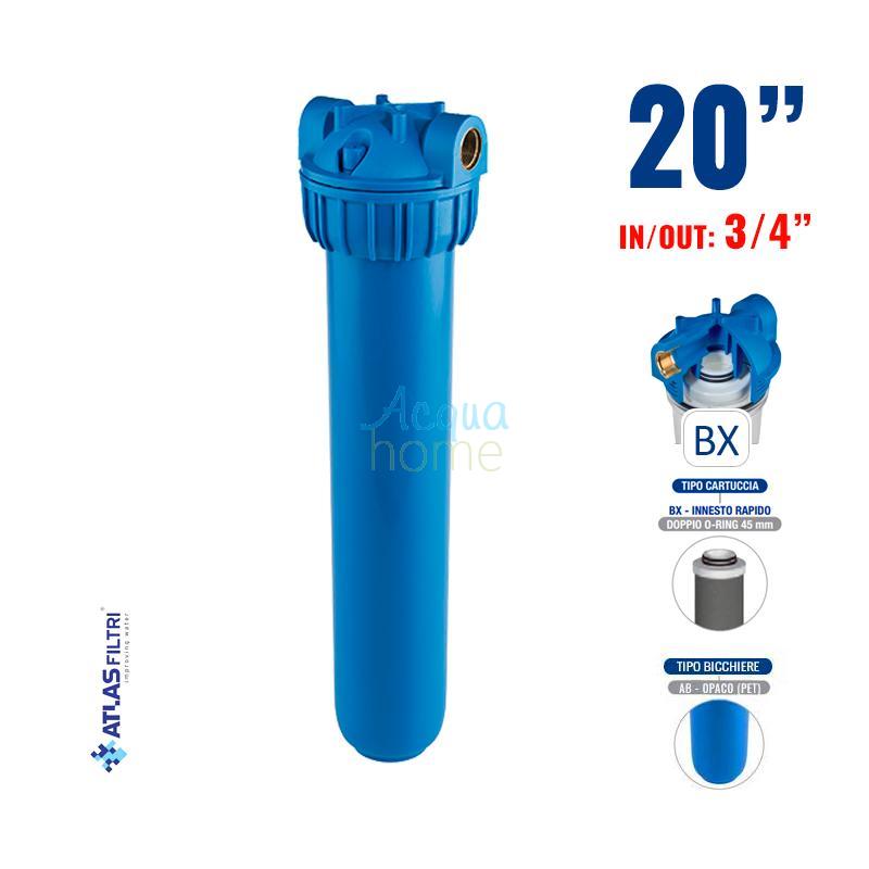MASTER PLUS 3P AFO BX AB - 20" MATT FILTER CONTAINER WITH 3/4" ATTACHMENT | ATLAS FILTRI