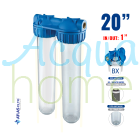MASTER DUPLEX PLUS 3P BFO BX TS - 20" TRANSPARENT CONTAINER FILTER ATT. 1" | ATLAS FILTERS