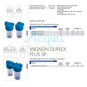 MIGNON PLUS L 3P MFO SX AB - MATT MIGNON CONTAINER FILTER ATT. 1/2" | ATLAS FILTERS