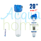 MASTER PLUS 3P BFO SX TS - 20" TRANSPARENT CONTAINER FILTER ATT. 1" | ATLAS FILTERS