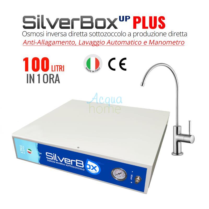SILVERBOX UP PLUS - OSMOSI INVERSA SOTTOZOCCOLO A PRODUZIONE DIRETTA 100 L/H