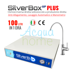SILVERBOX UP PLUS - OSMOSI INVERSA SOTTOZOCCOLO A PRODUZIONE DIRETTA 100 L/H