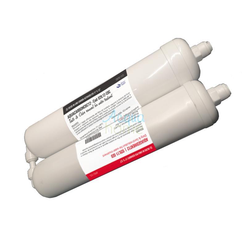 KIT RICAMBIO FILTRI PER IMPIANTO OSMOSI INVERSA SILVERBOX ECO