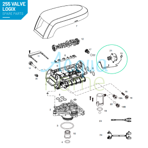 MOTORINO MOTORIDUTTORE CON CAVI PER VALVOLA AUTOTROL 255/268/278 LOGIX