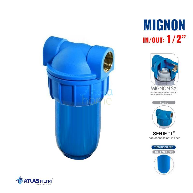 MIGNON PLUS L 3P MFO SX AB - MATT MIGNON CONTAINER FILTER ATT. 1/2" | ATLAS FILTERS