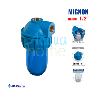 MIGNON PLUS S 3P MFO SX AB - MATT MIGNON CONTAINER FILTER ATT. 1/2" | ATLAS FILTERS