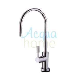 SWAN NECK TAP - CHROME NICKEL