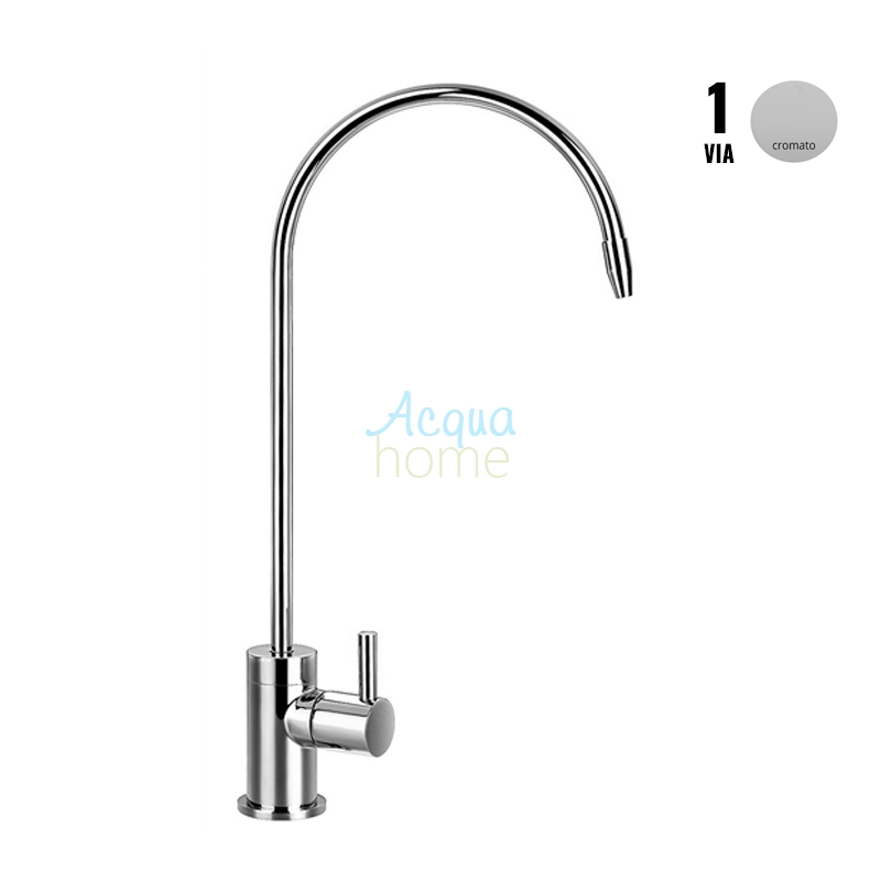 SWAN NECK TAP - CHROME NICKEL