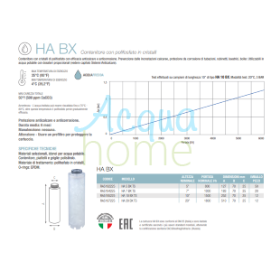 HA 5" BX TS - ANTI-LIMESCALE POLYSOPHATE CONTAINER | ATLAS FILTRI