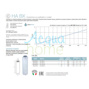 HA 20" BX TS - ANTI-LIMESCALE POLYPHOSPHATE CONTAINER | ATLAS FILTRI