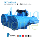 VALVOLA V132E DUPLEX 5 CONNESS. EIETTORE BLU DA 18L A 28L