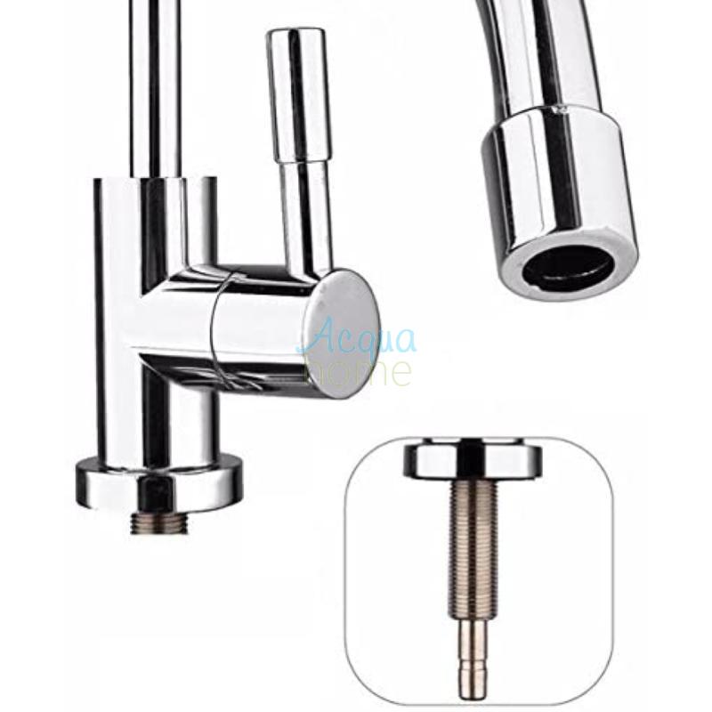 304 STAINLESS STEEL SATIN GOWNSNECK TAP - STAINLESS STEEL STELL