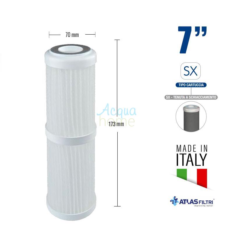 RS 7" SX 50 MCR - WASHABLE PLEATED MESH CARTRIDGE | ATLAS FILTRI